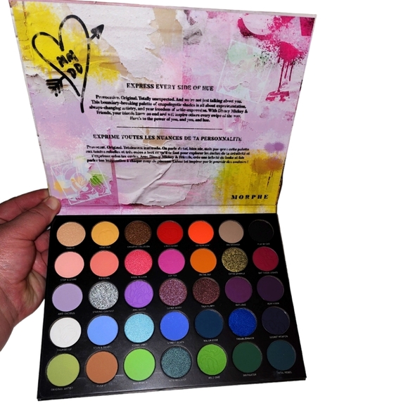 Morphe Makeup Morphe Disney Collab 35 Pan Eyeshadow Palette Poshmark
